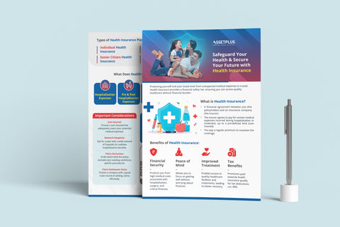 Health Insurance Brochures (1000 nos)