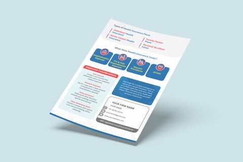 Health Insurance Brochures (1000 nos)