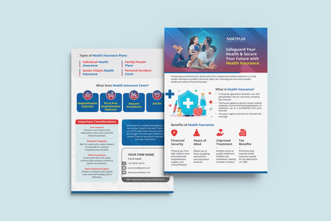 Health Insurance Brochures (1000 nos)