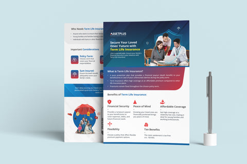 Term Insurance Brochures (1000 nos)